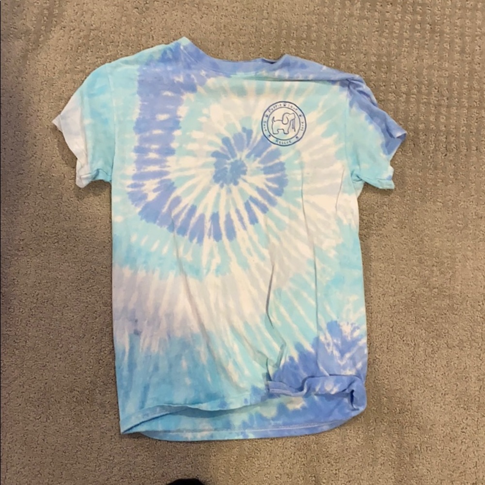 Puppie love tie dye  short sleeve